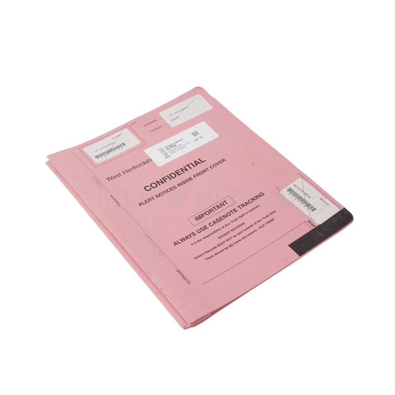 Confidential File Pink